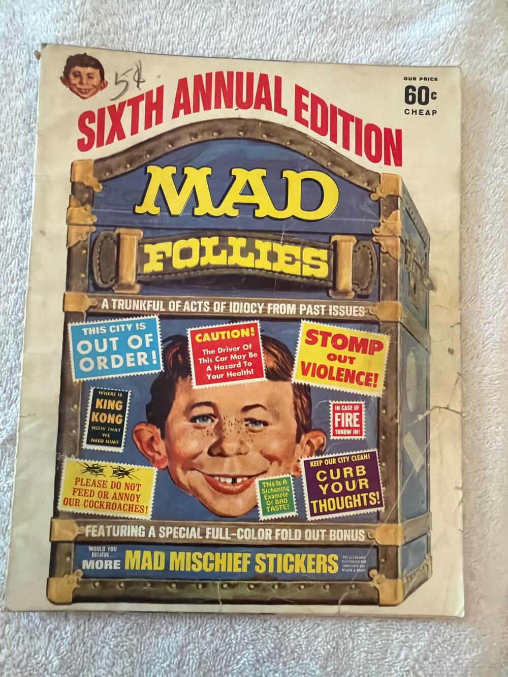 Vintage MAD Magazine Follies 6th Annual Edition 1965 EC Comics Humor
